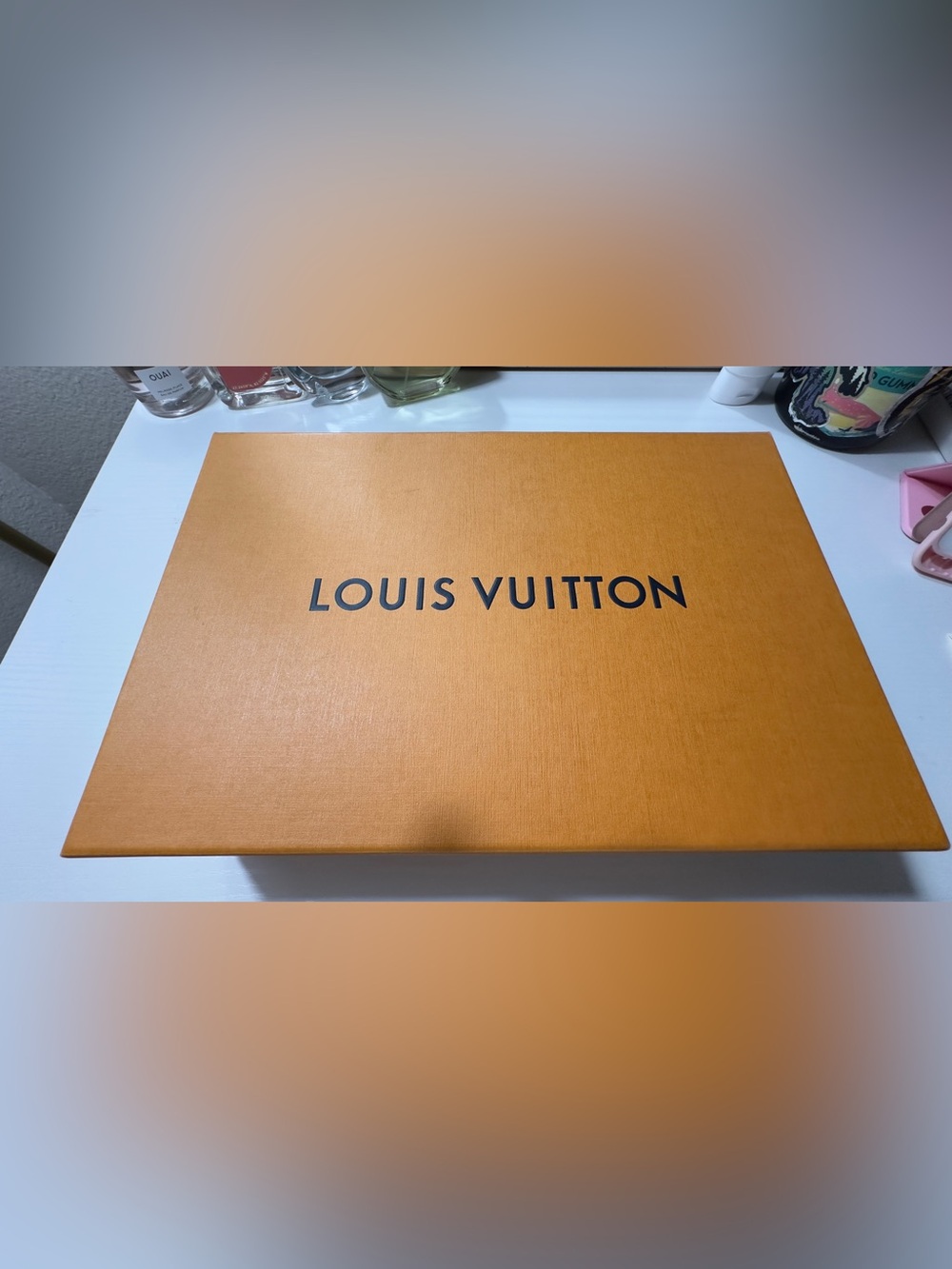 Louis Vuitton Black Leather Wallet with Gold Chain - Picture 6 of 14